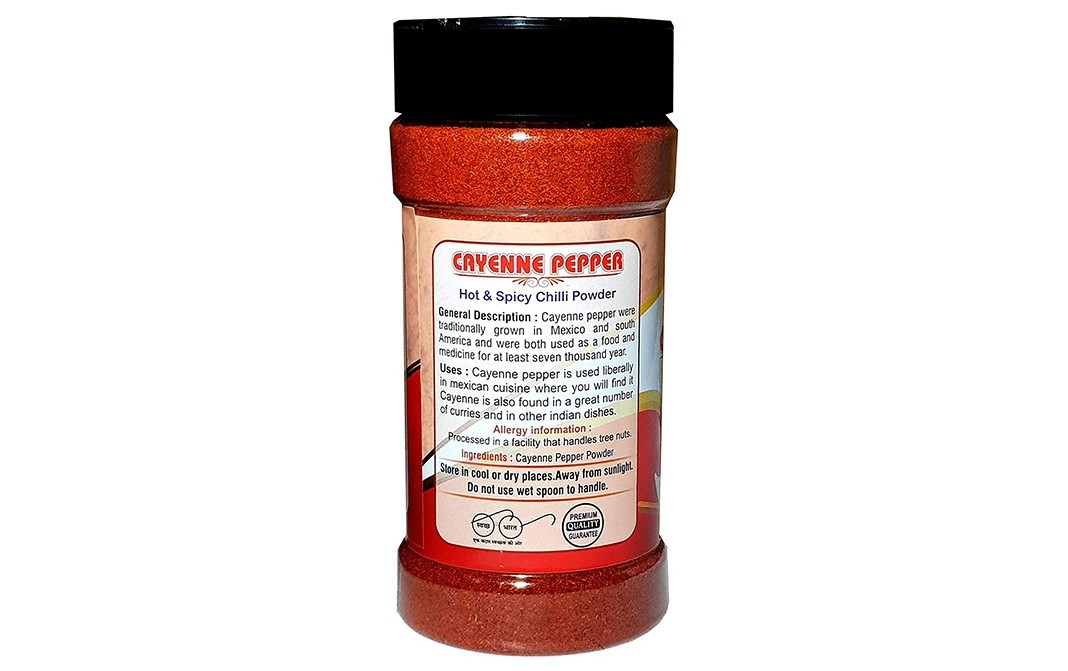 Desire Cayenne Pepper - Hot & Spicy Chili Powder   Bottle  200 grams